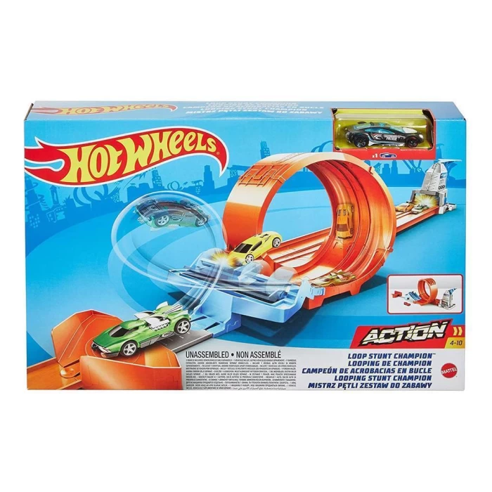 Hot Wheels Çember Akrobasi Pist Şampiyonu