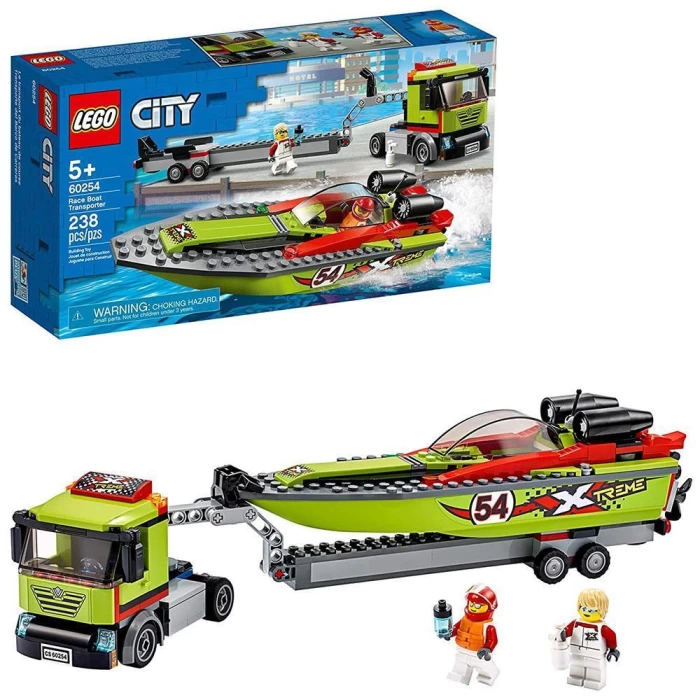 Lego City Race Boat