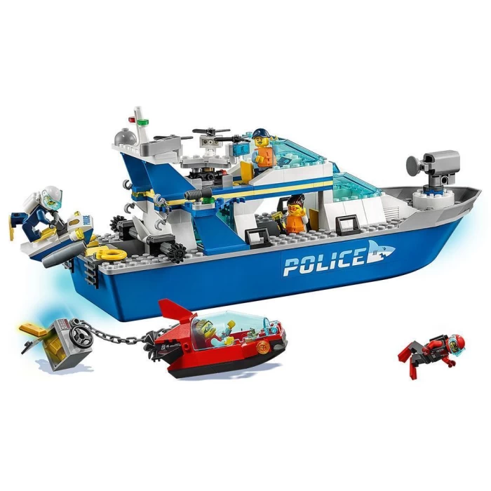 Lego City Polis Devriye Botu