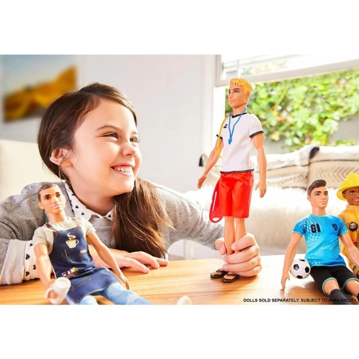 Barbie Ken Kariyer Bebekleri Can Kurtaran