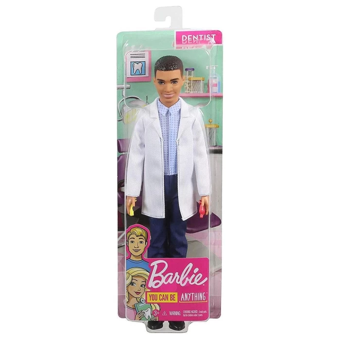 Barbie Ken Kariyer Bebekleri Diş Doktoru