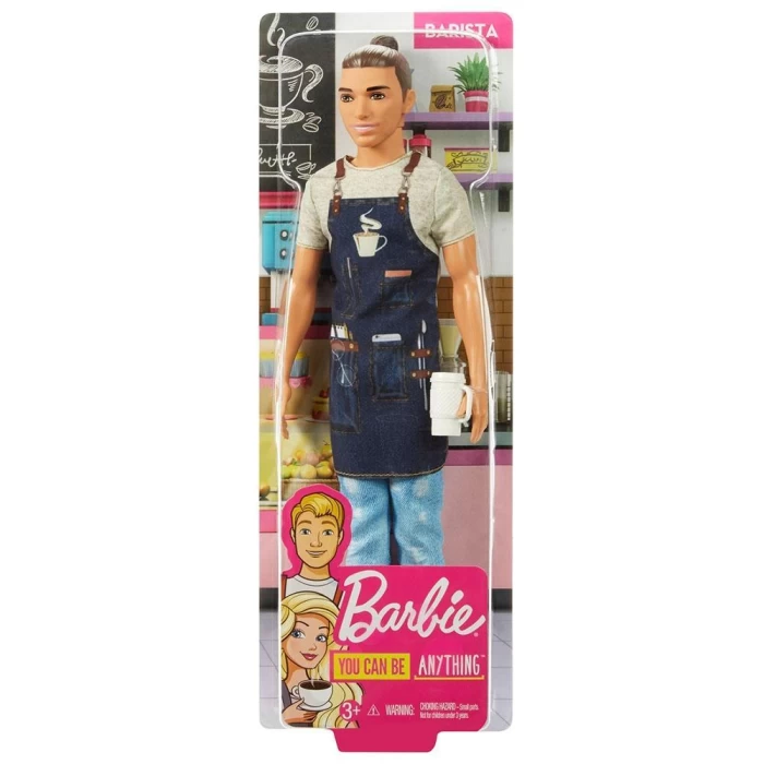 Barbie Ken Kariyer Bebekleri Barista