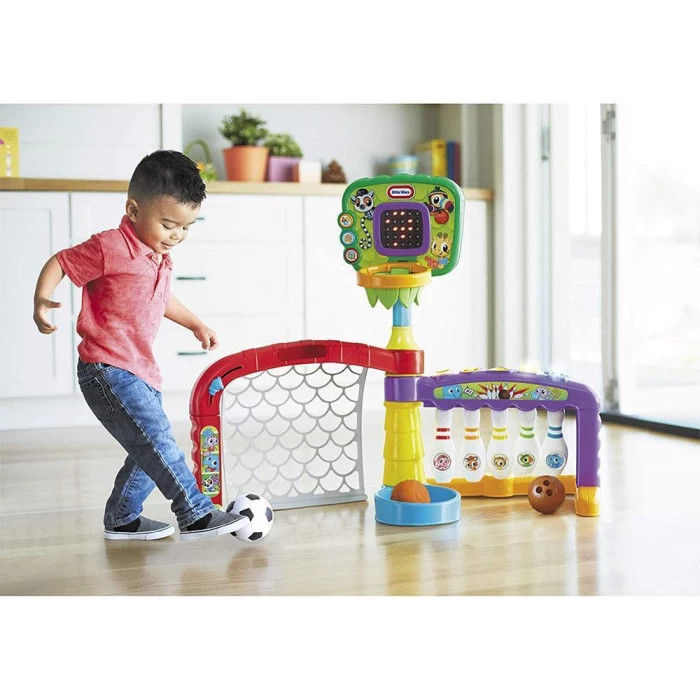 Little Tikes 3ü Bir Arada Spor Alanı