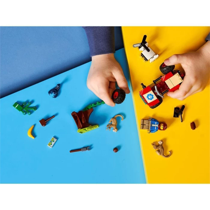 Lego City Stunt Vahşi Hayvan Kurtarma Atv’si