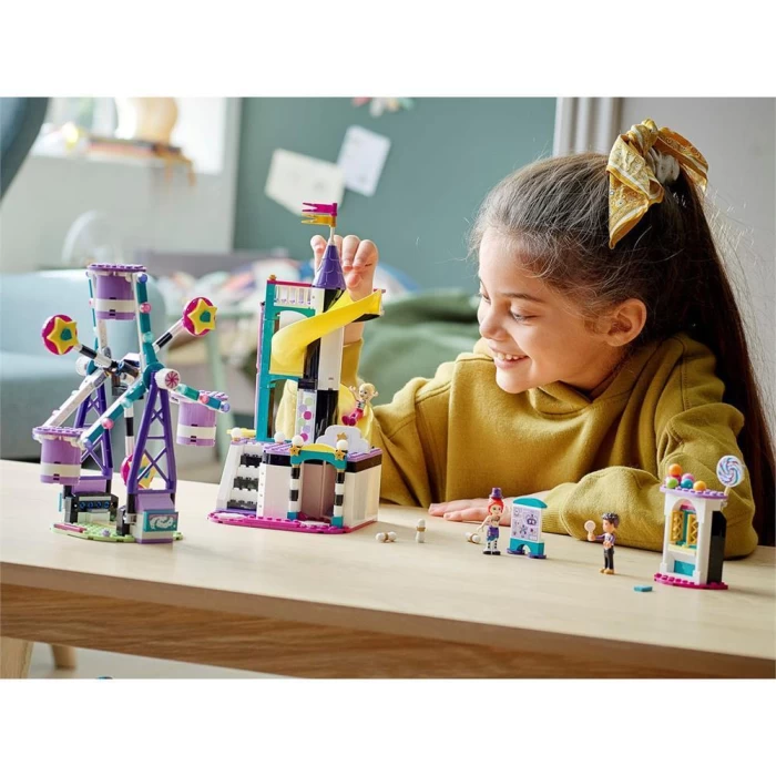 Lego Friends Sihirli Lunapark Dönme Dolap ve Kaydırak