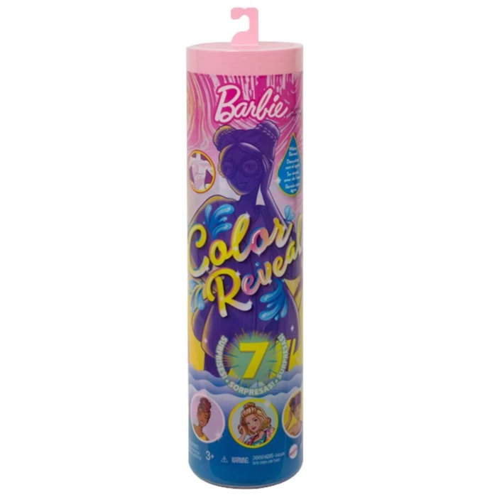 Barbie Color Reveal Renk Değiştiren Sürpriz Barbie - Kum ve Güneş