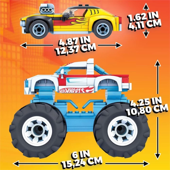 Mega Hot Wheels İkili Yarış Paketi