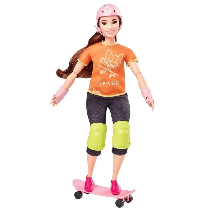 Barbie Olimpiyat Bebekleri - Kaykay