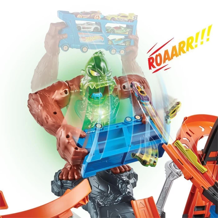 Hot Wheels Zehirli Goril Saldırısı Oyun Seti