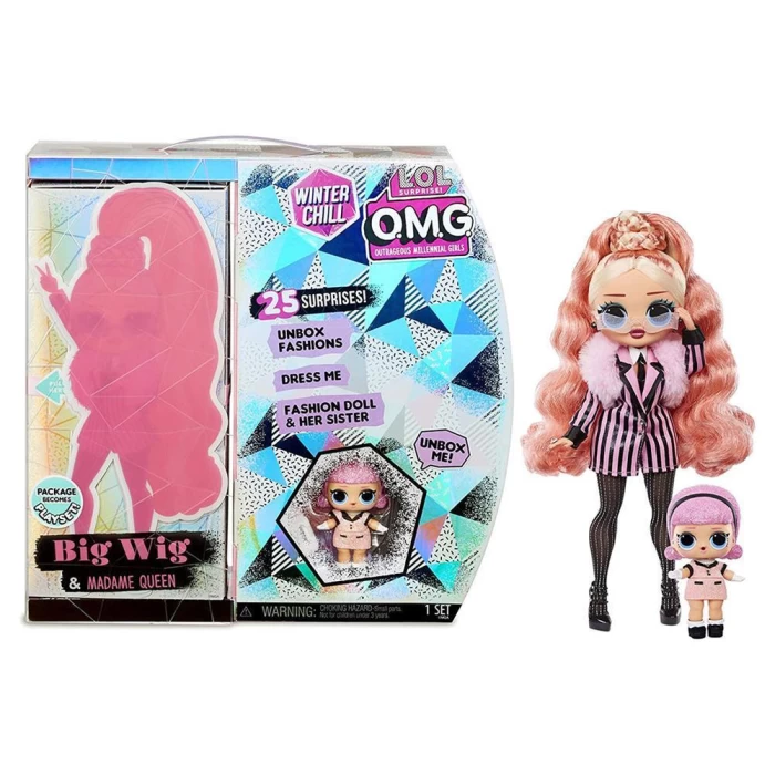 L.O.L. Kar Tatili Çok Gizli Bebek Big Wig & Madame Queen