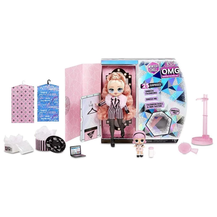 L.O.L. Kar Tatili Çok Gizli Bebek Big Wig & Madame Queen