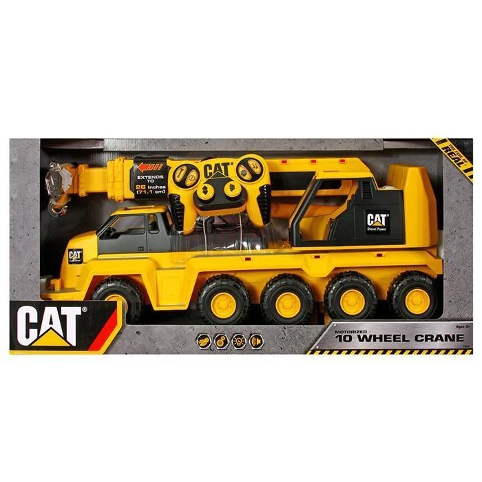 Cat Kablo Kumandalı Sesli - Işıklı Büyük Vinç