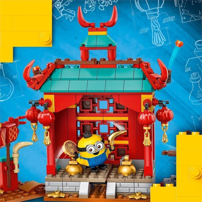 Lego Minions Minyonlar Kung Fu Dövüşü 75550