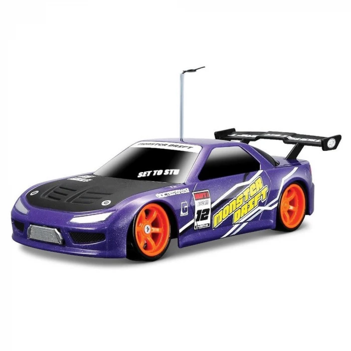 Maisto Monster Drift 1:24 Uzaktan Kumandalı Araba Mor