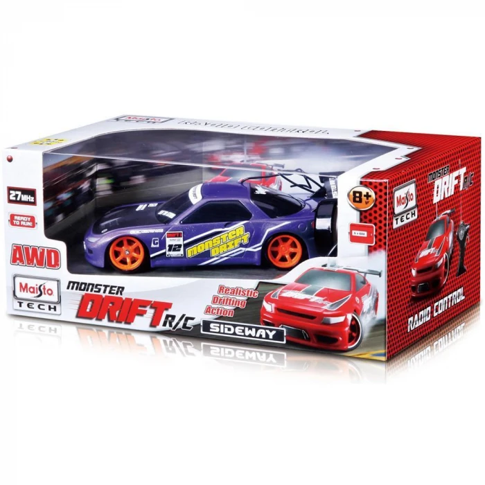 Maisto Monster Drift 1:24 Uzaktan Kumandalı Araba Mor
