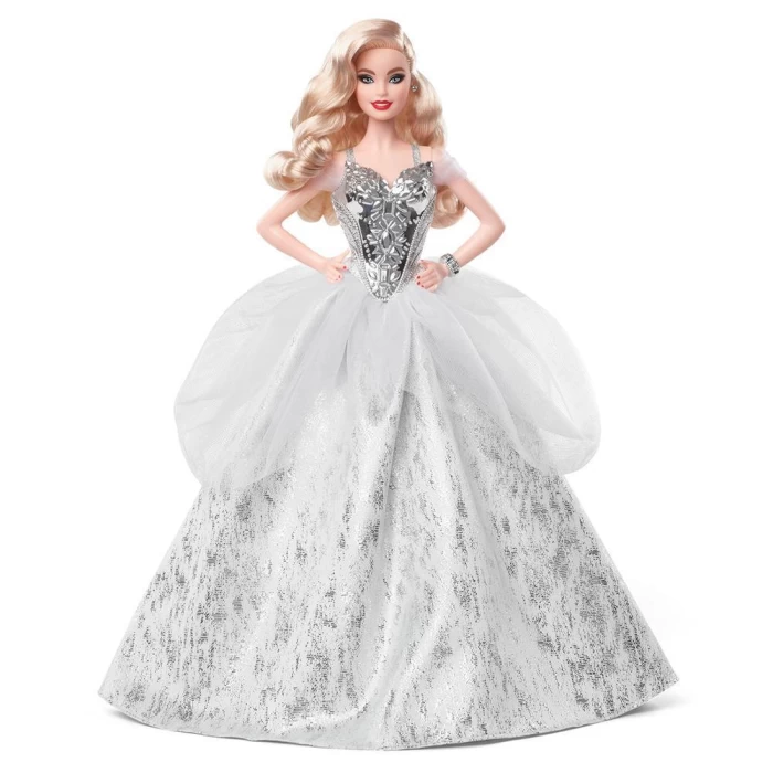 Barbie 2021 Mutlu Yıllar Bebeği Sarışın