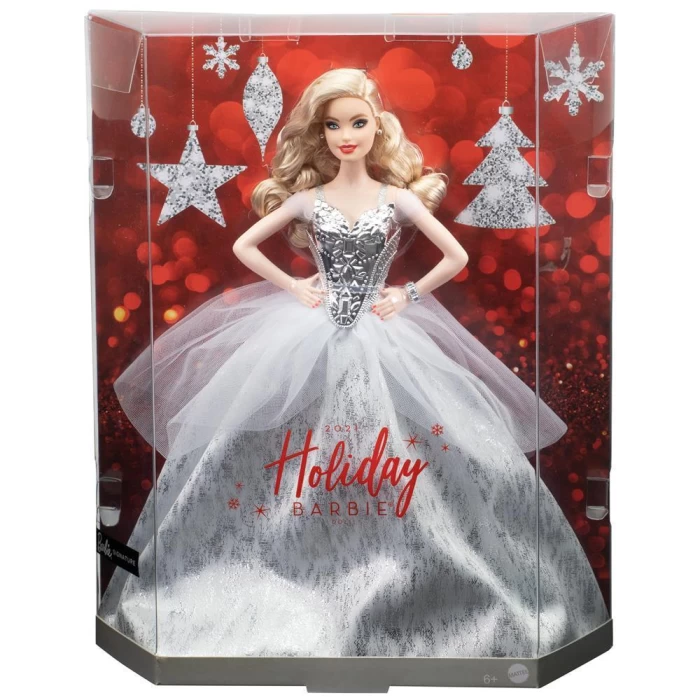 Barbie 2021 Mutlu Yıllar Bebeği Sarışın