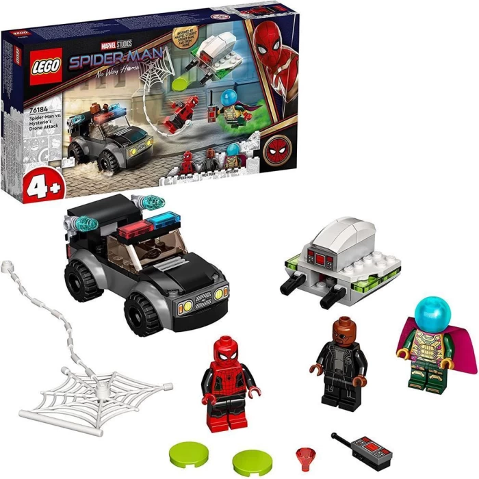 Lego Marvel Örümcek Adam ve Mysterio’nun Dron Saldırısı 76184