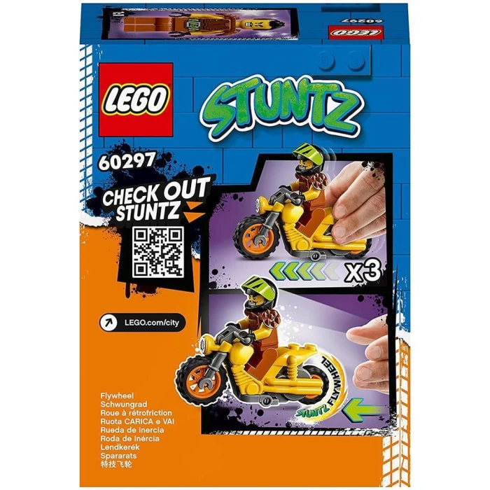 Lego City Yıkım Gösteri Motosikleti 60297