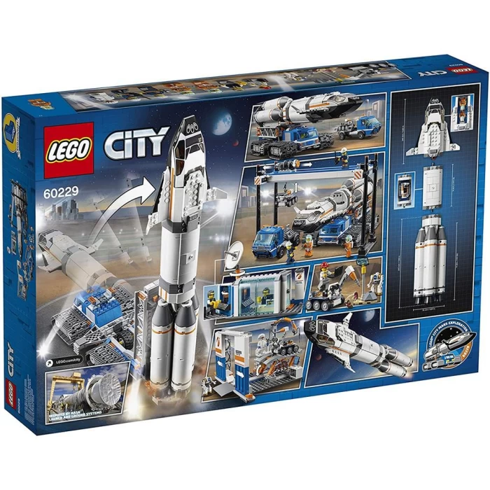 Lego City Roket Montaj ve Nakliyesi 60229