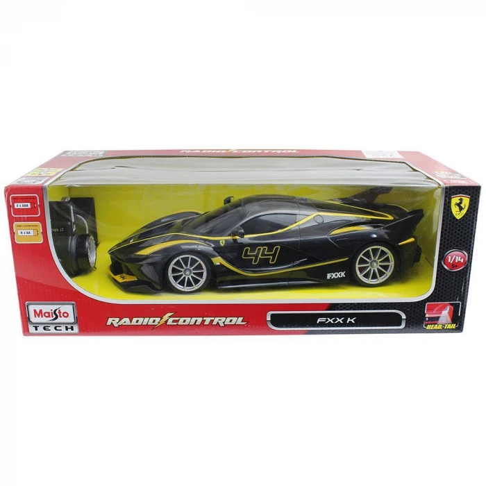 Maisto Tech 1:14 Ferrari FXX K R/C Uzaktan Kumandali Araba Siyah