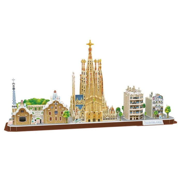 CubicFun Barcelona 3D Puzzle 186 Parça