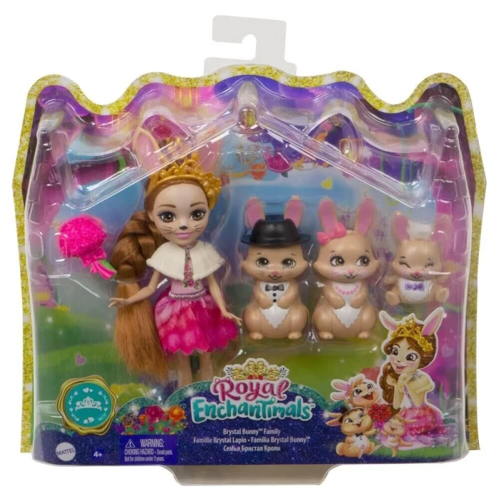 Enchantimals Aile Serileri - Tavşan Brystal Ailesi