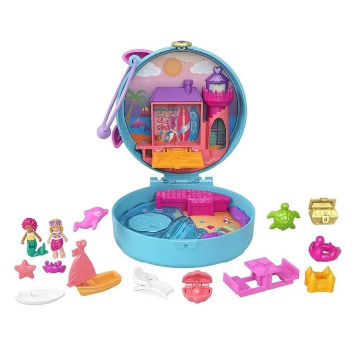 Polly Pocket Yunus Plajı Mikro Oyun Seti
