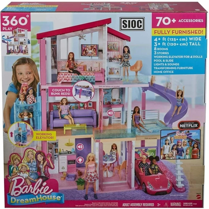 Barbie 3 Katlı Rüya Evi