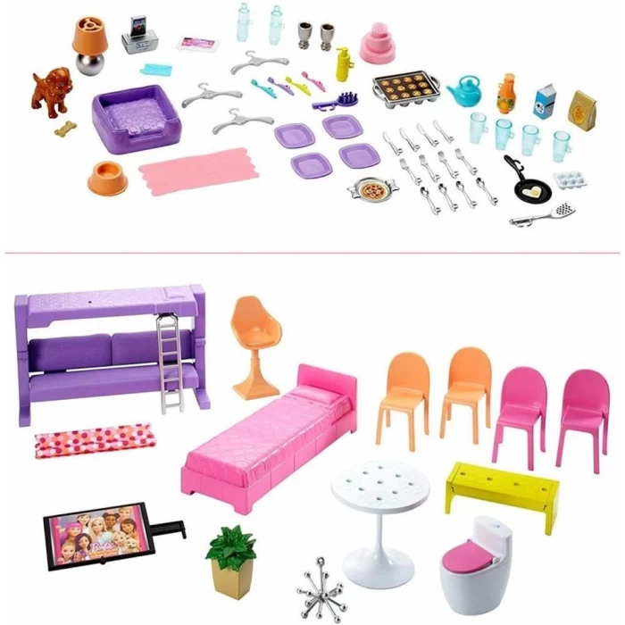 Barbie 3 Katlı Rüya Evi
