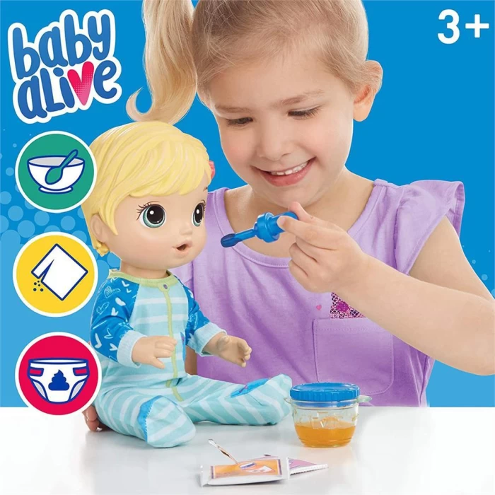 Baby Alive Bebeğim Hasta Oldu - Sarışın