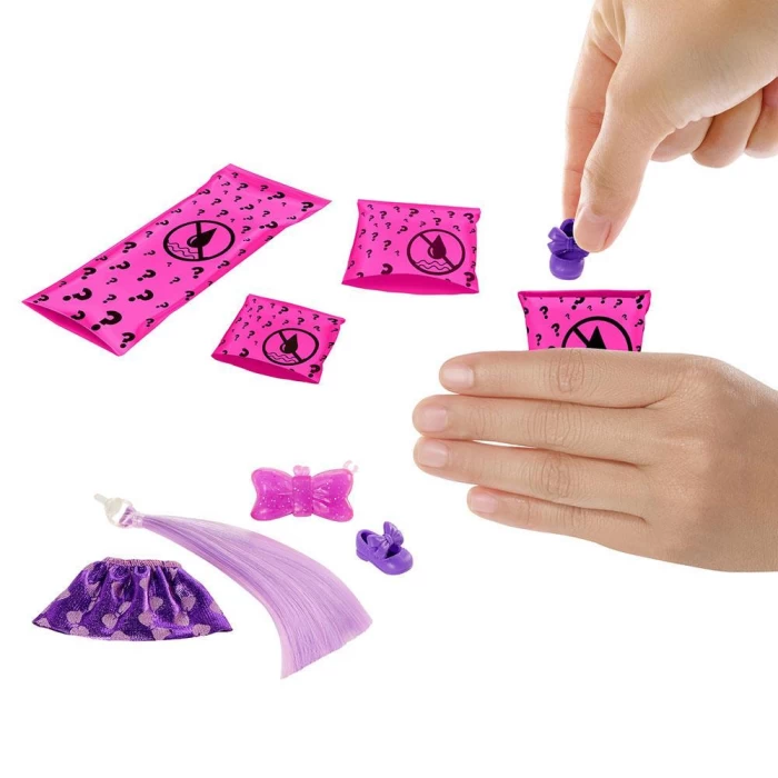 Barbie Color Reveal Renk Değiştiren Sürpriz  Chelsea Işıltılı Beb