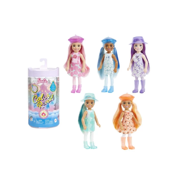 Barbie Color Reveal Renk Değiştiren Sürpriz Chelsea Yağmura Hazır