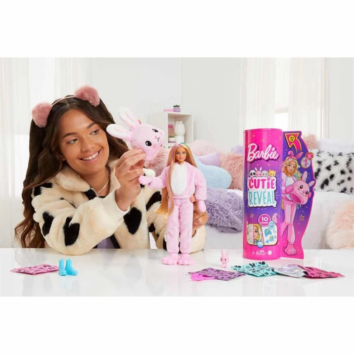 Barbie Cutie Reveal Bebekler - Tavşan