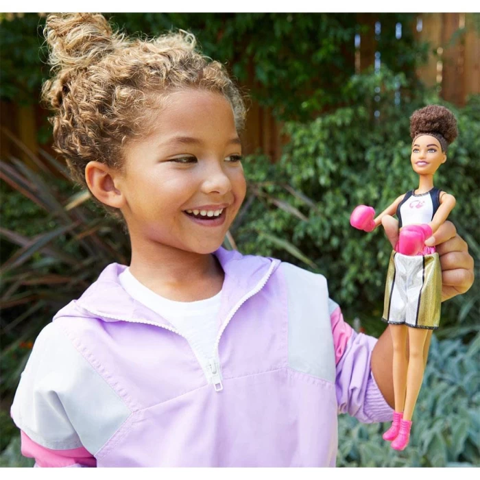 Barbie Kariyer Bebekleri Boksör