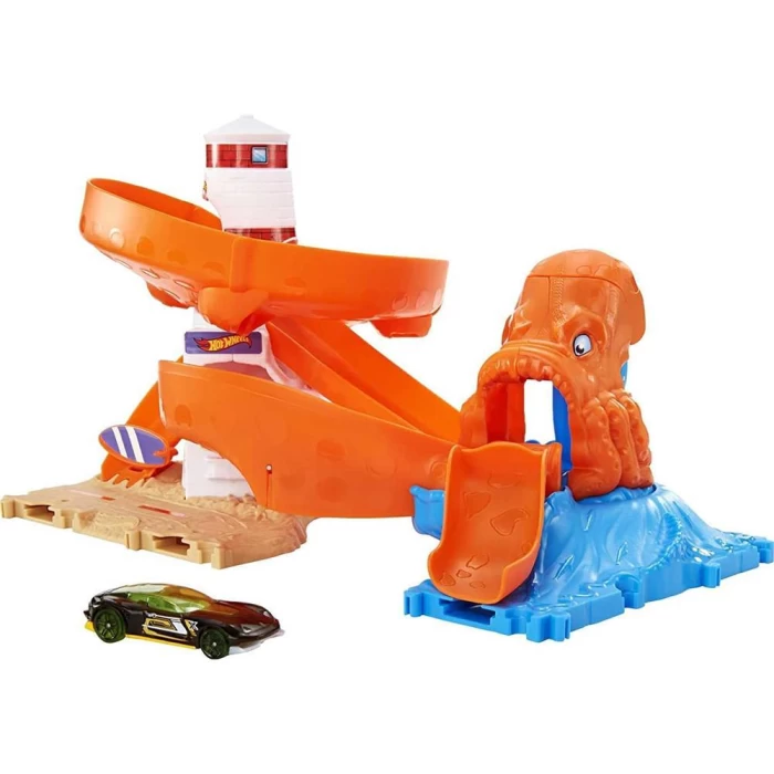 Hot Wheels Ahtapot İstilası Saldırısı Oyun Seti