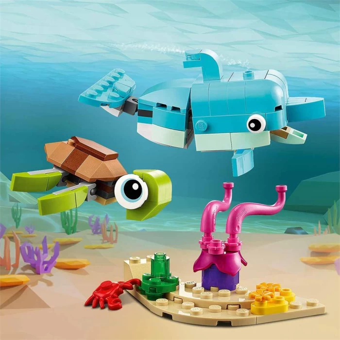 Lego Creator 3’ü 1 Arada Yunus ve Kaplumbağa 31128