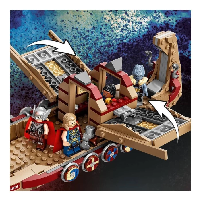 Lego Marvel Thor Keçi Teknesi 76208