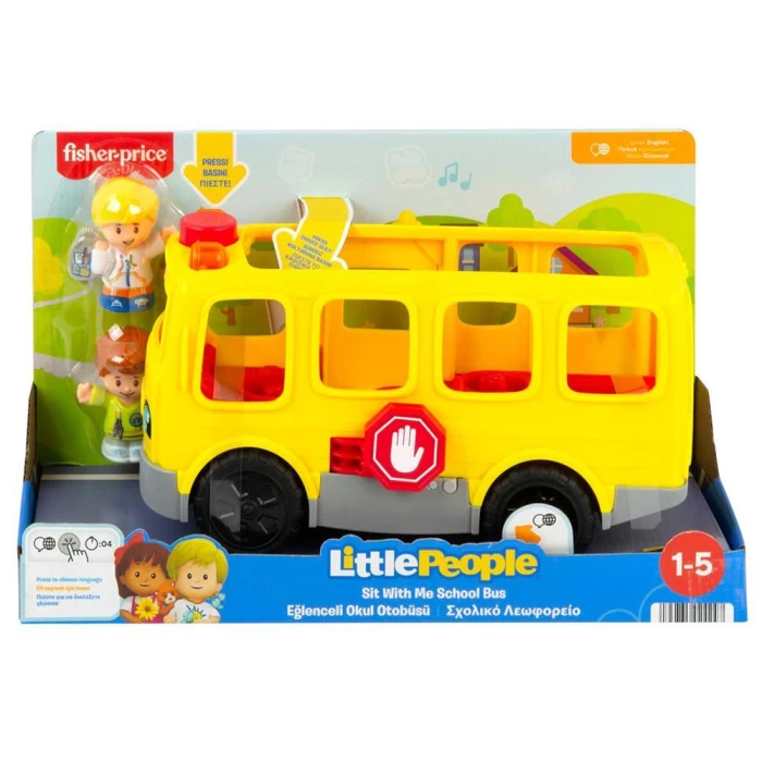 Little People Eğlenceli Okul Otobüsü
