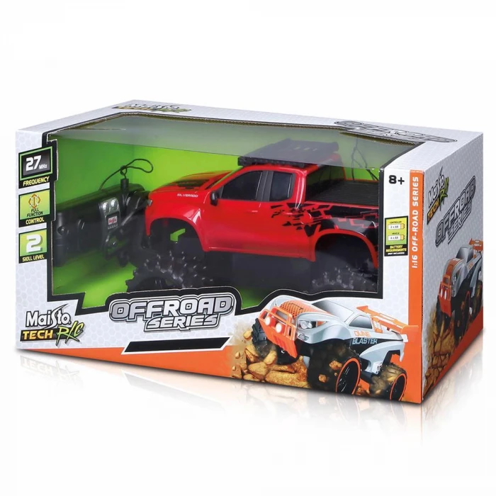 Maisto 1/16 2019 Chevrolet Silverado Uzaktan Kumandalı Araba