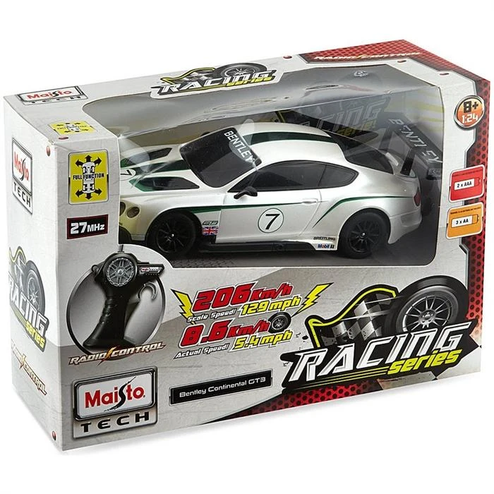 Maisto Tech Bentley Continental GT3 Uzaktan Kumandalı Araba 1:24
