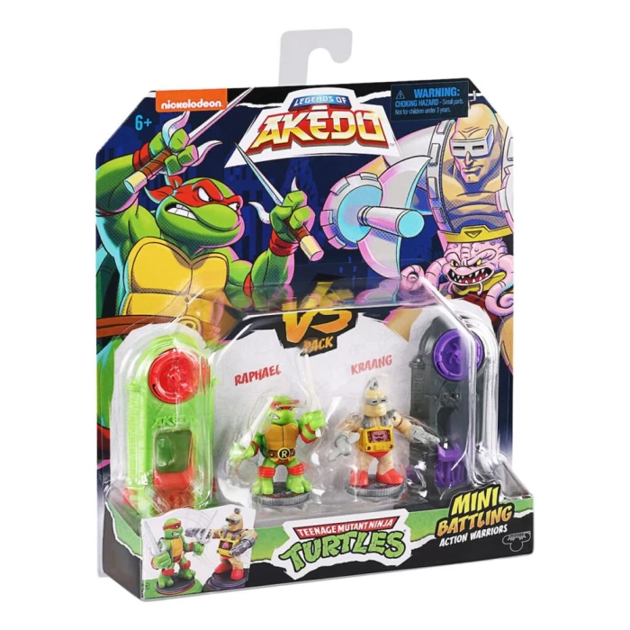 Akedo TMNT Raphael ve Kraang 2li Figür
