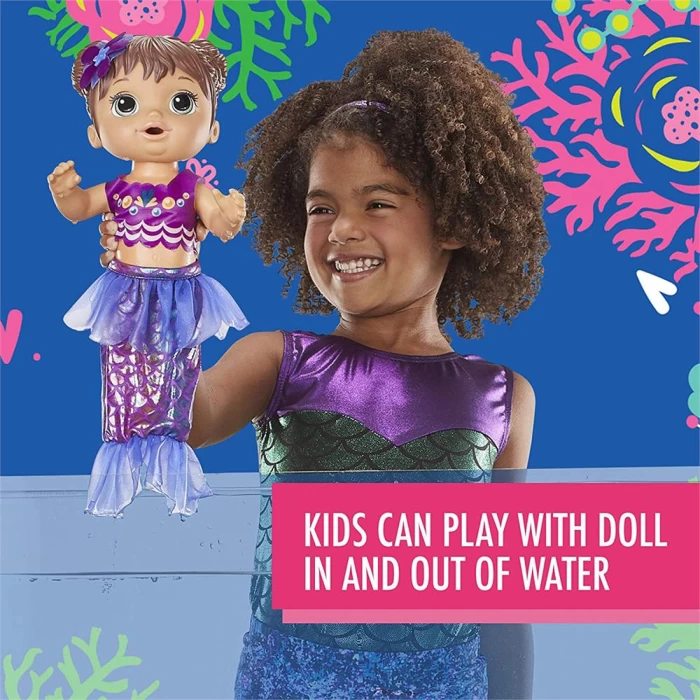 Baby Alive Deniz Kızı Bebeğim - Kumral