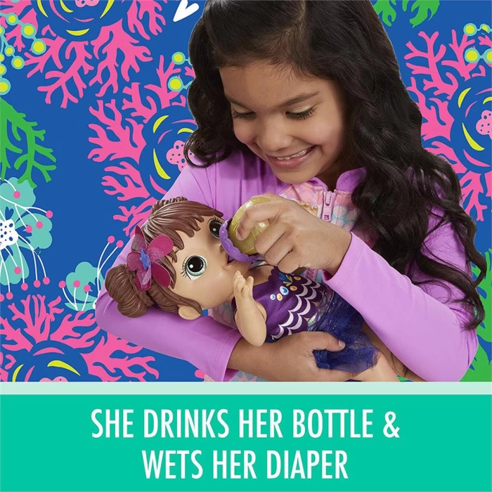 Baby Alive Deniz Kızı Bebeğim - Kumral