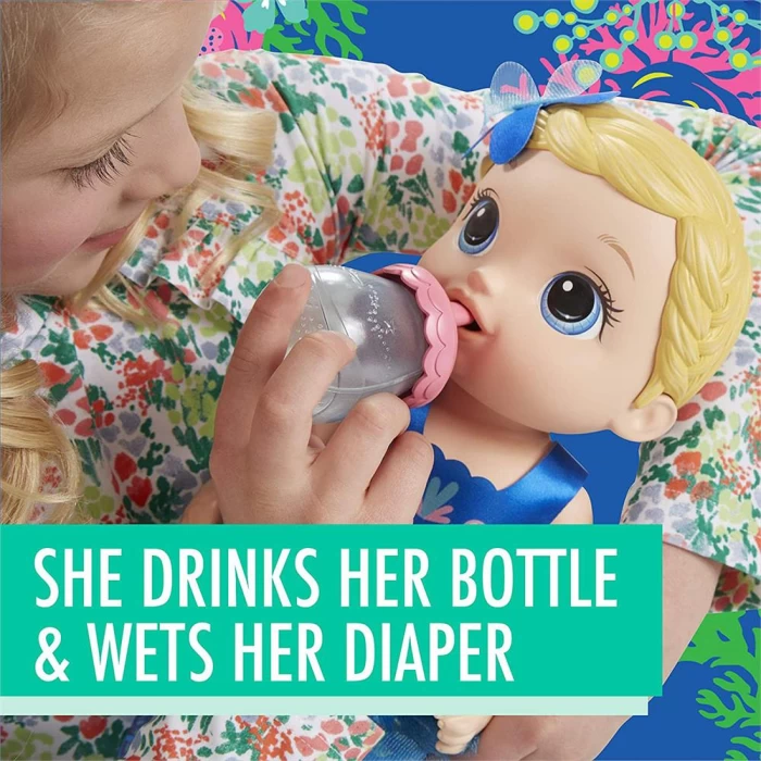 Baby Alive Deniz Kızı Bebeğim - Sarışın