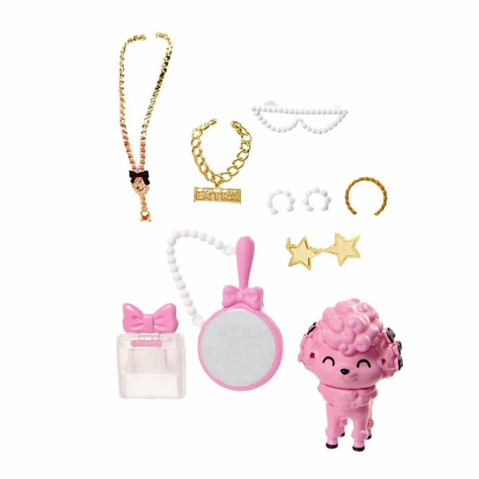 Barbie Extra Fancy - Pembe Kostümlü Bebek