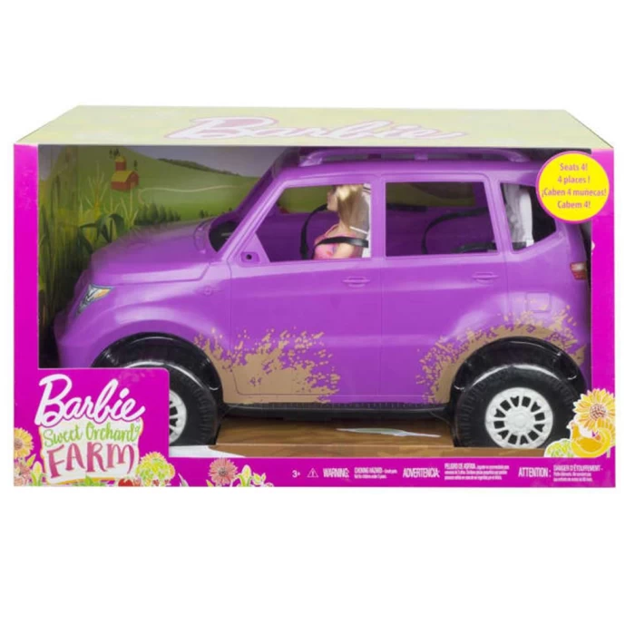 Barbie Sweet Orchard Farm Bebek ve Aracı