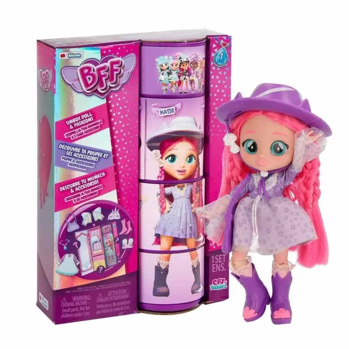 Cry Babies BFF Bebekler Seri 1 - Katie