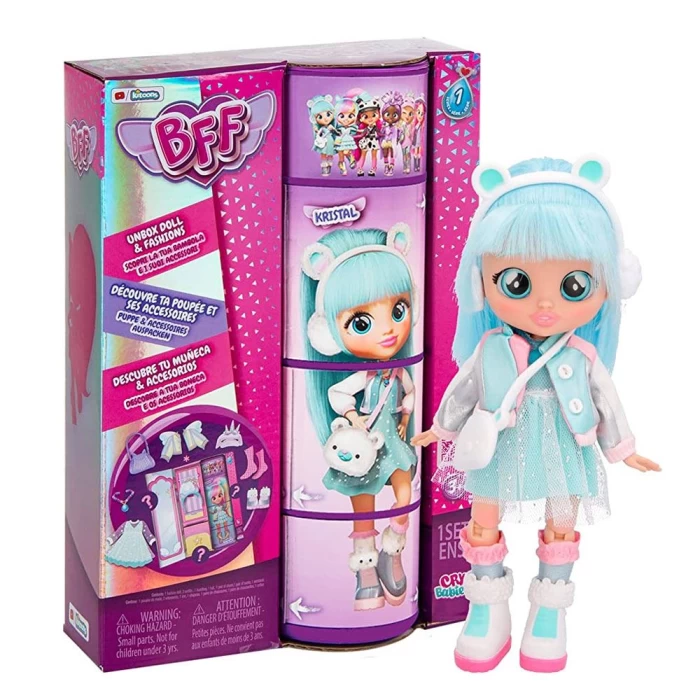 Cry Babies BFF Bebekler Seri 1 - Kristal