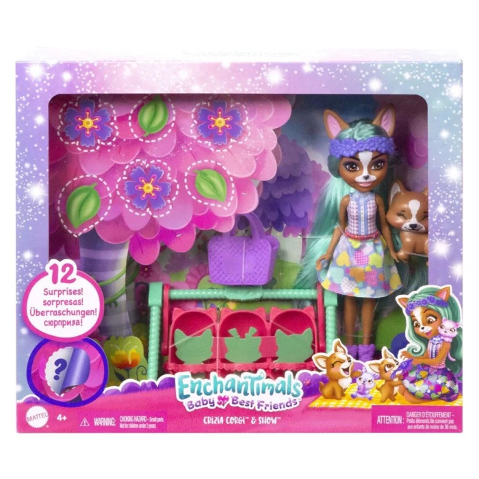 Enchantimals Bestie Reveal Yakın Arkadaş Bebekler HLK86